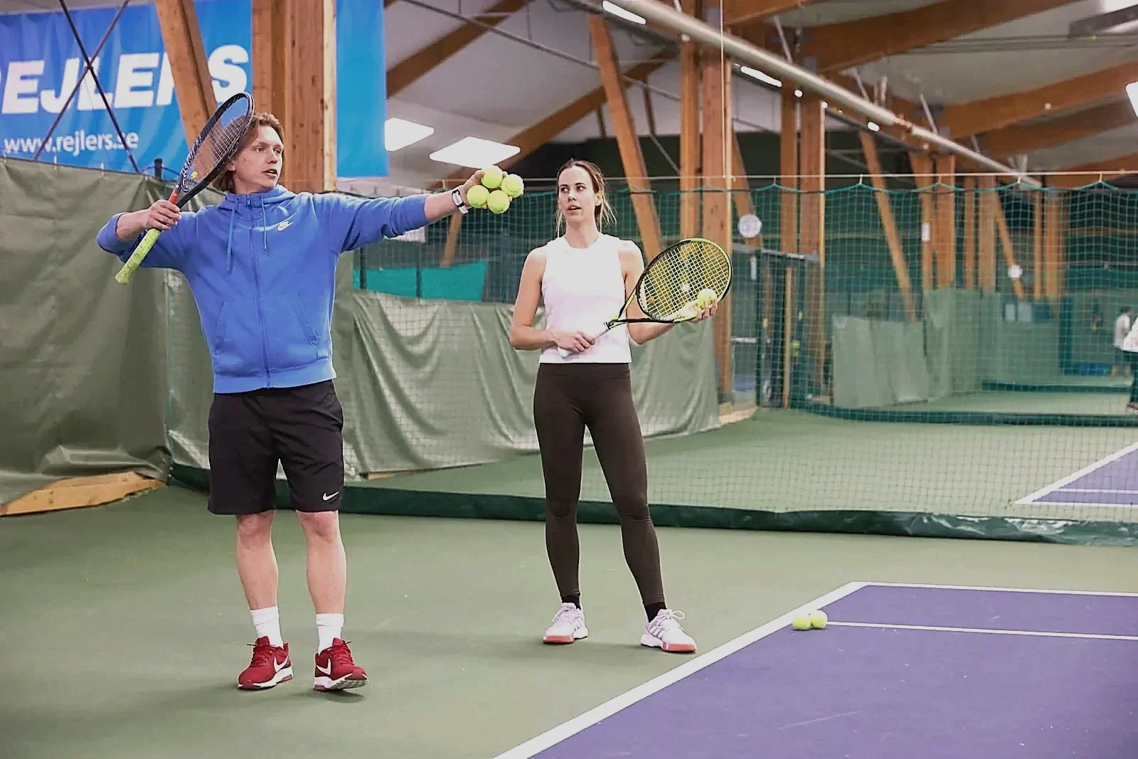 Privatlektion med coach på Tennis Team Scandinavia