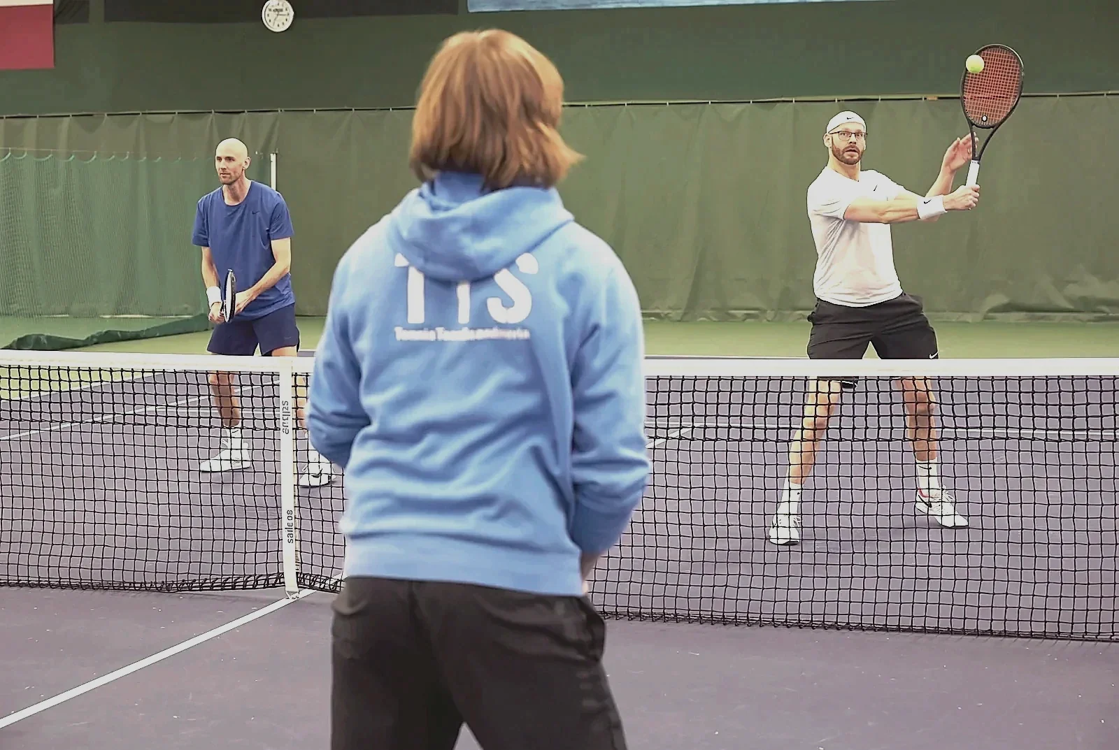 Sparring & Matchning på Tennis Team Scandinavia